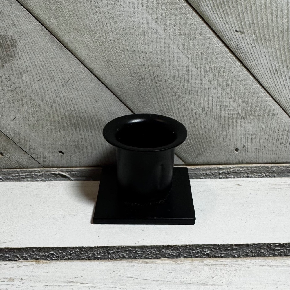 Metal Candle Holder Holds Taper Candles Battery/ Other